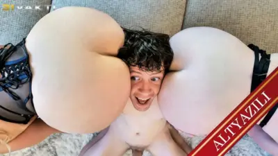 Kankamla birlikte porno izlerken Annelerimize yakalandık